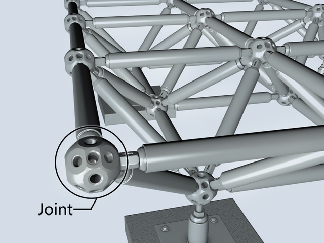 Joint (Node) in A Spatial Structure