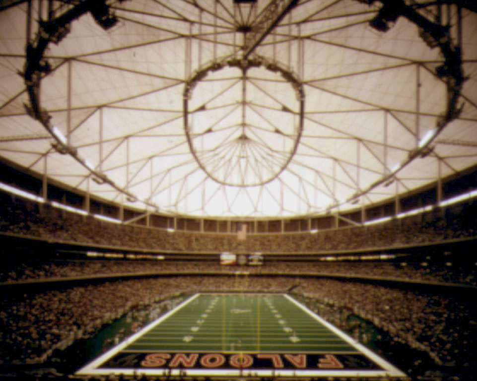 Entrance Canopy of the Georgia Dome, Atlanta is (Unistrut System)